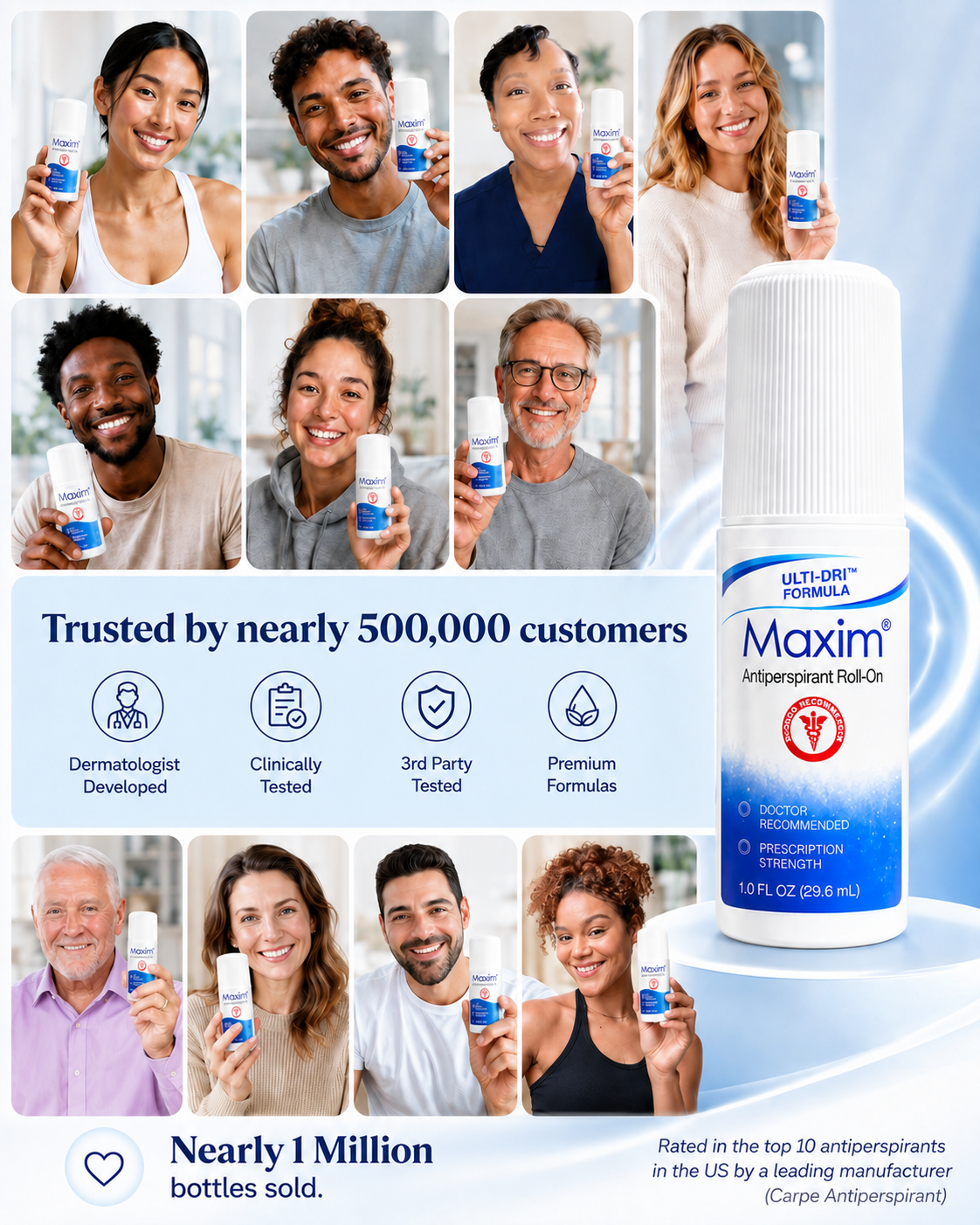 1 Million Bottles Sold
