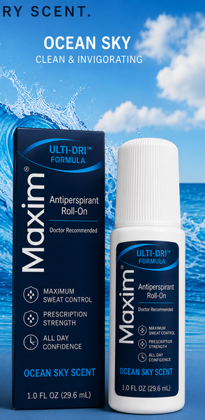 Maxim Antiperspirant Roll-On Ocean Sky