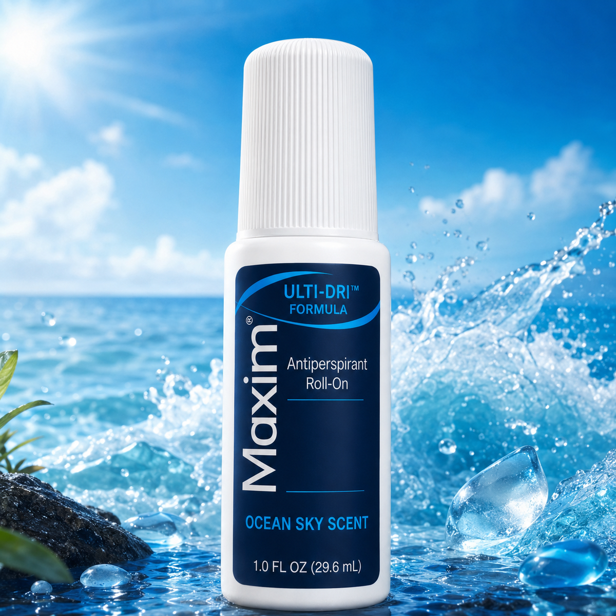 Maxim Antiperspirant Roll-On – Ocean Sky
