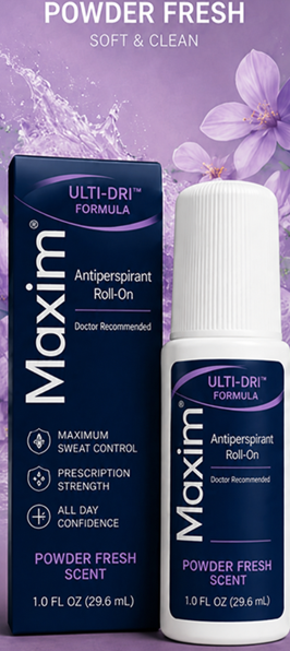 Maxim Antiperspirant Roll-On Powder Fresh