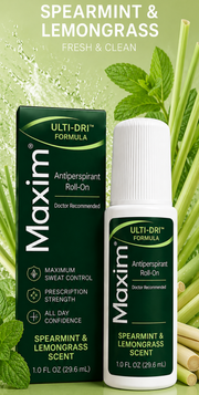 Maxim Antiperspirant Roll-On Spearmint Lemongrass
